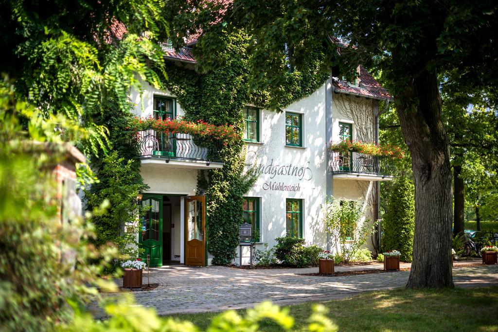 Hotel Landgasthof Zum Muhlenteich Eggersdorf  Zewnętrze zdjęcie